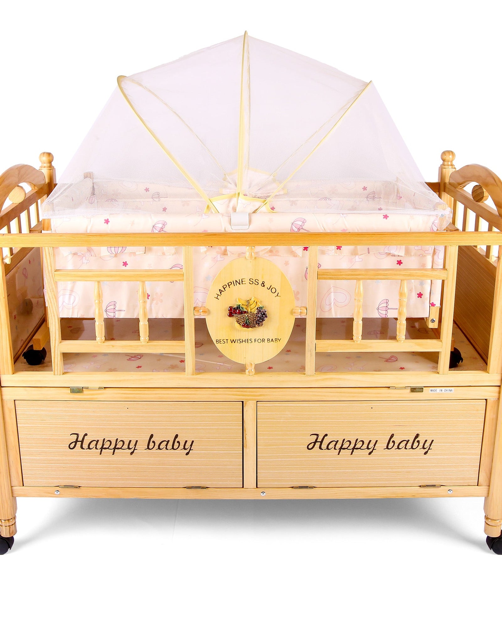 Junior Baby Cot with Swing