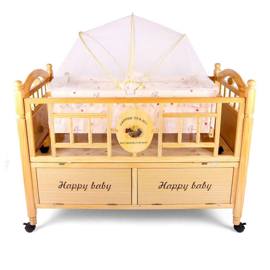 Junior Baby Cot with Swing