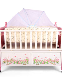 Junior Pink Baby Cot
