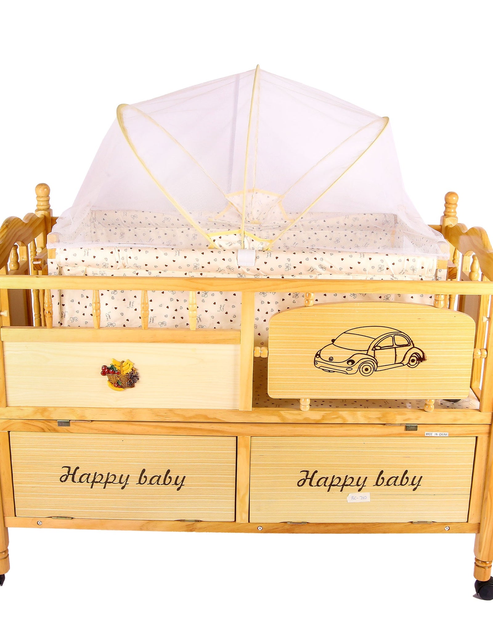 Junior Baby Cot with Swing