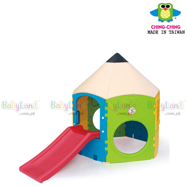 PLAY HOUSE + SLIDE