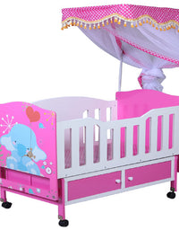 Junior Wood Baby Cot
