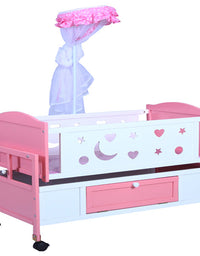 Junior Baby Cot Wood
