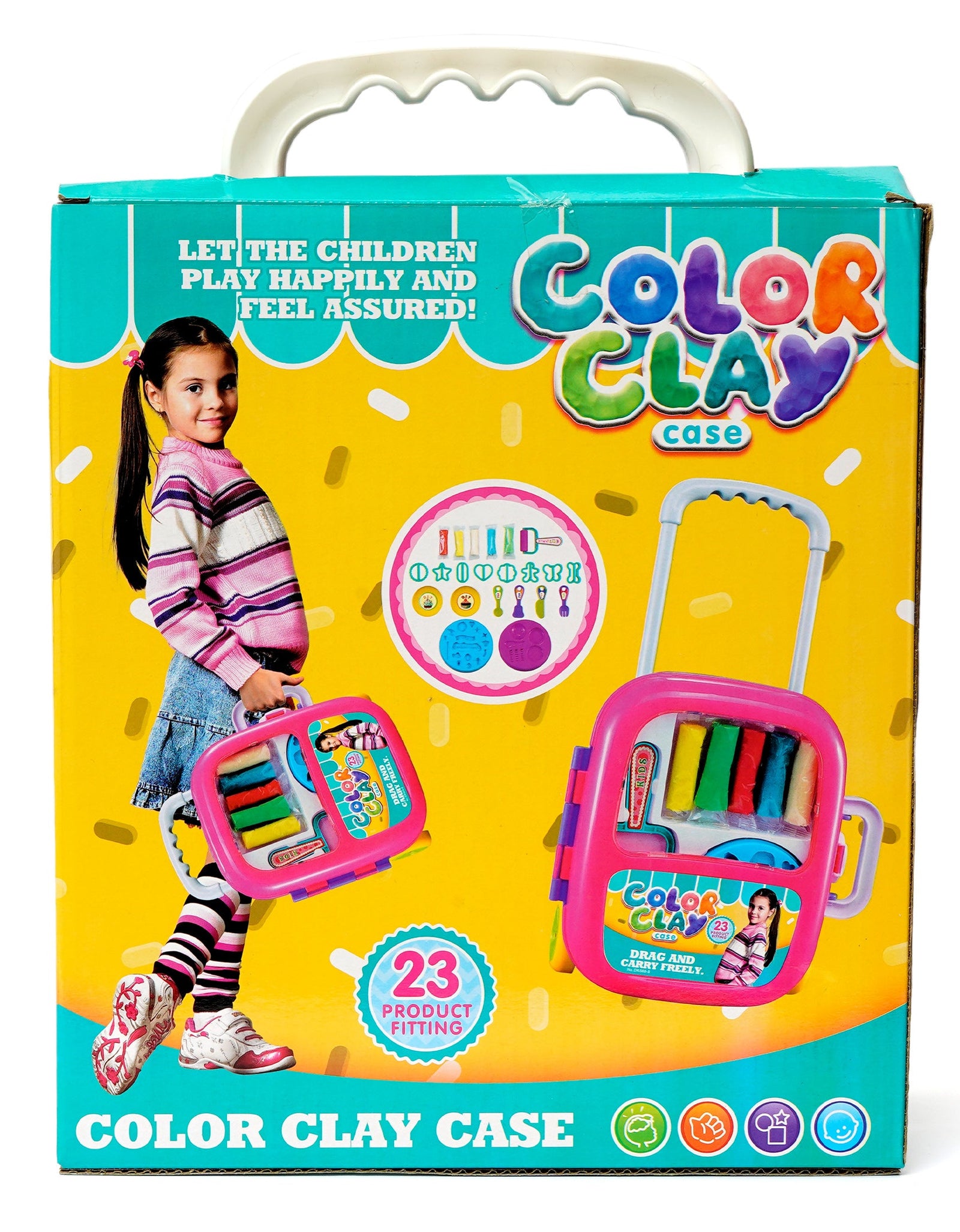 Color Clay Dough Suitcase
