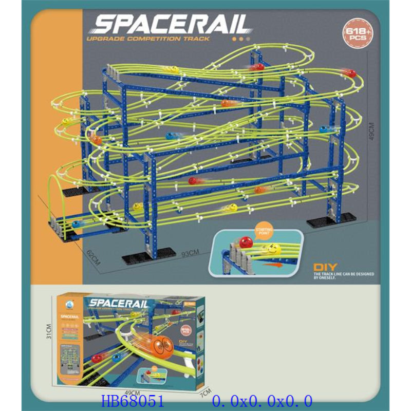 Diy Space Rail Set Toy