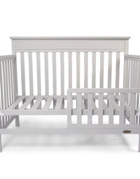 White Deco Painted Baby Cot
