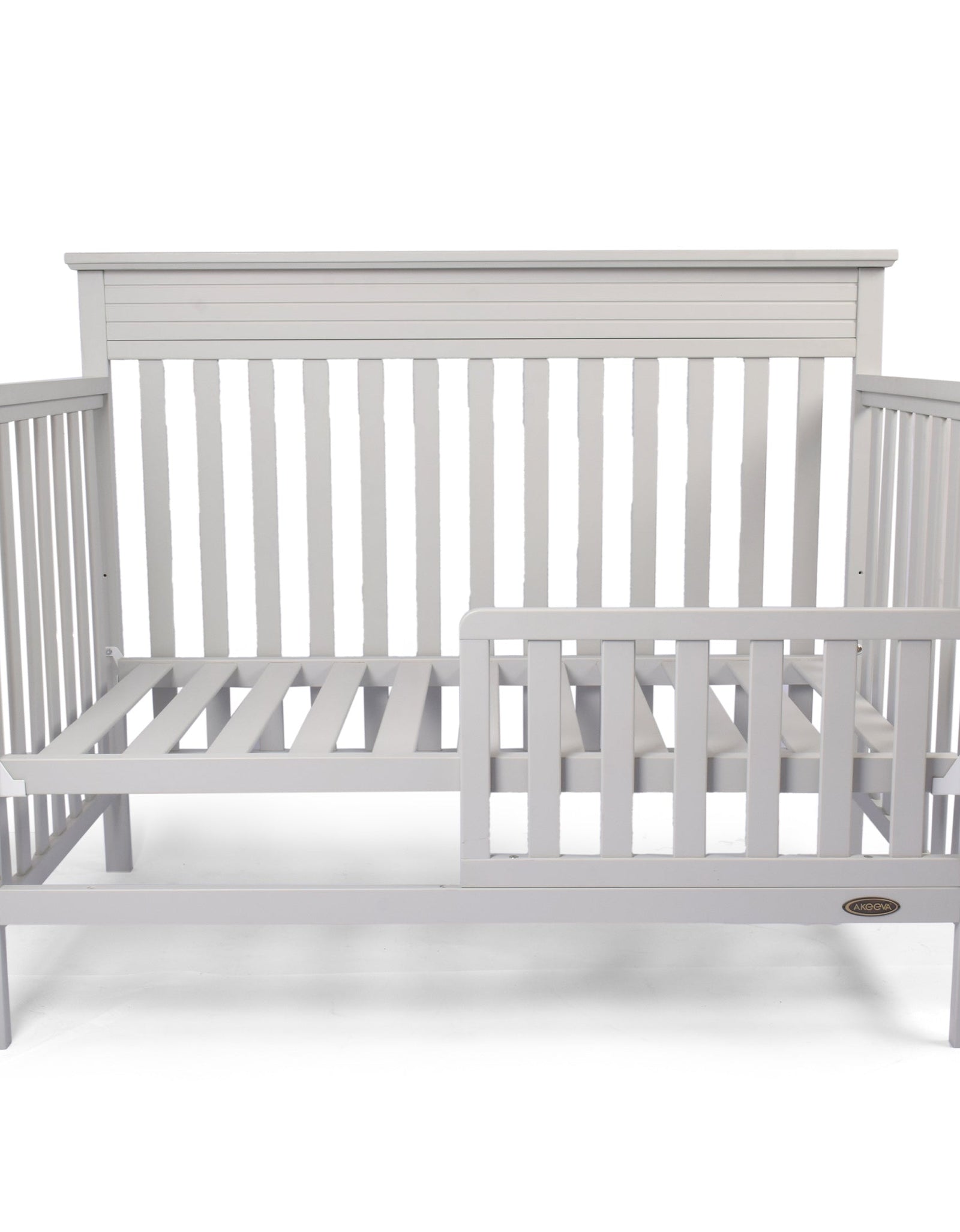 White Deco Painted Baby Cot