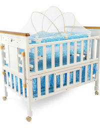 Junior Baby Cot with Crown
