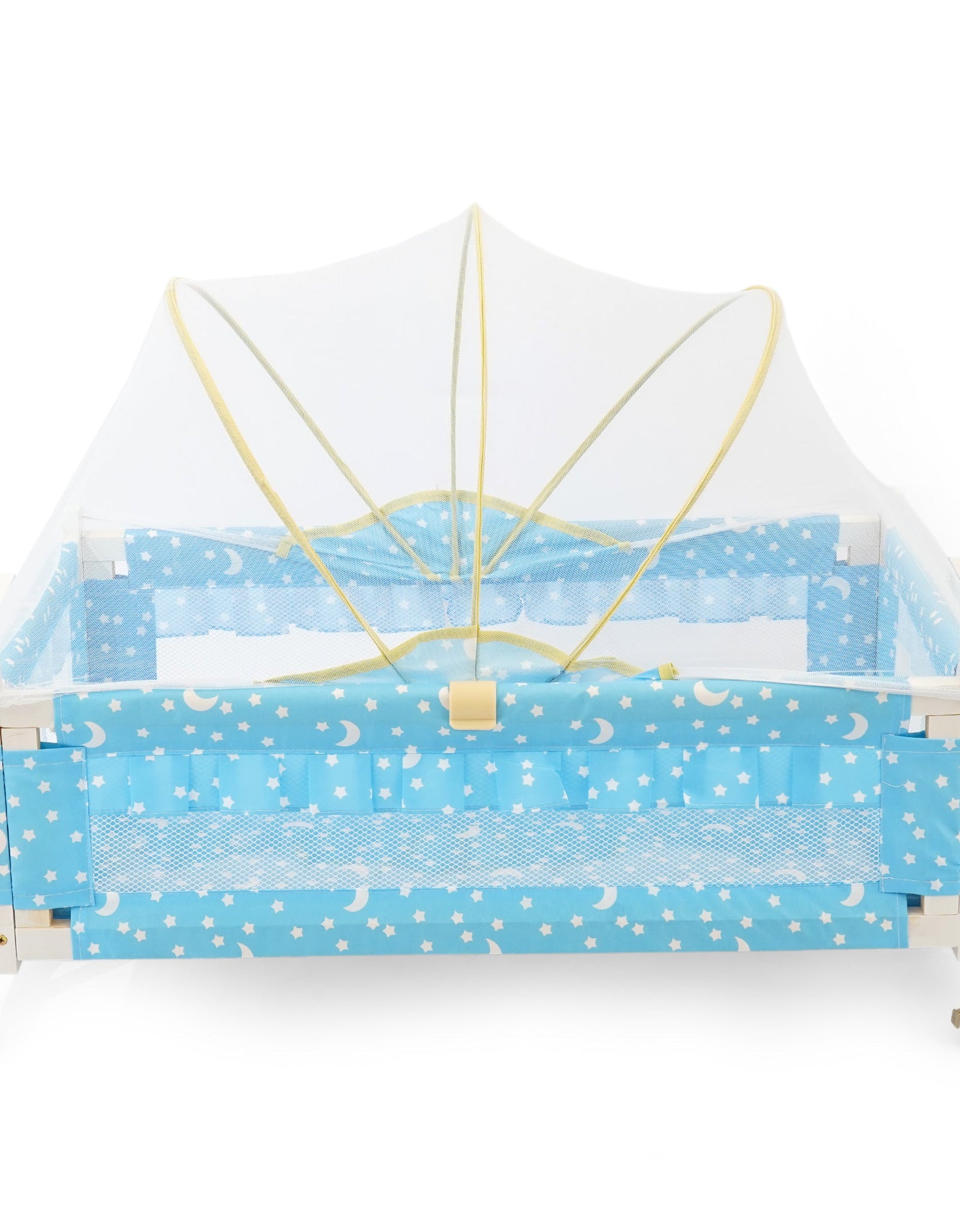 Junior Baby Cot with Crown