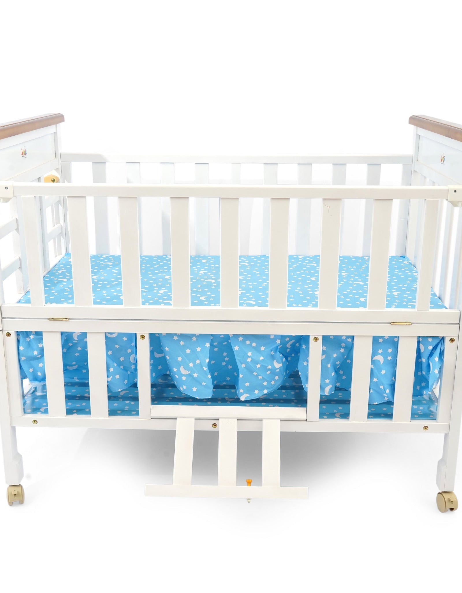 Junior Baby Cot with Crown