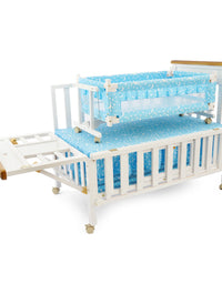 Junior Baby Cot with Crown
