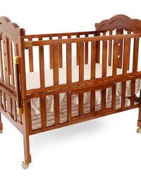 Junior Brown Baby Cot
