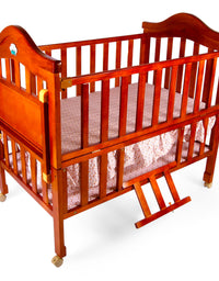 Junior Brown Baby Cot
