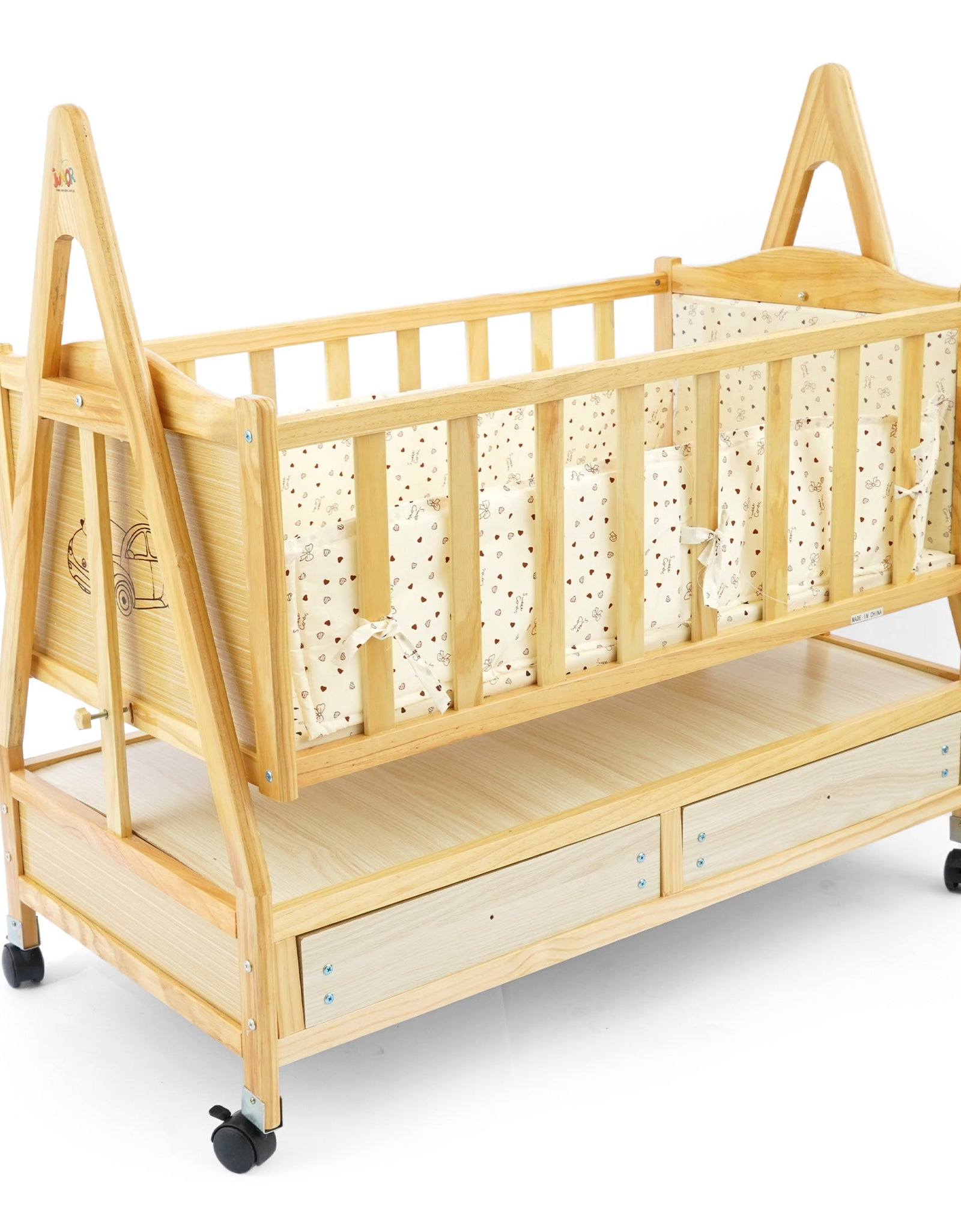 Junior Baby Cot with Drawer