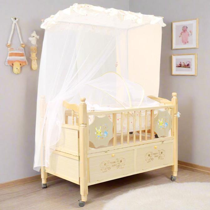Cool Baby Wood Cot Bc-817