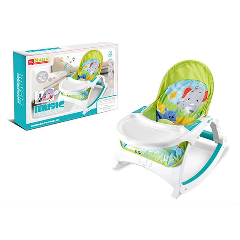 Baby Bouncer Rocker - Premium Quality Guaranteed (BCR-76808E)