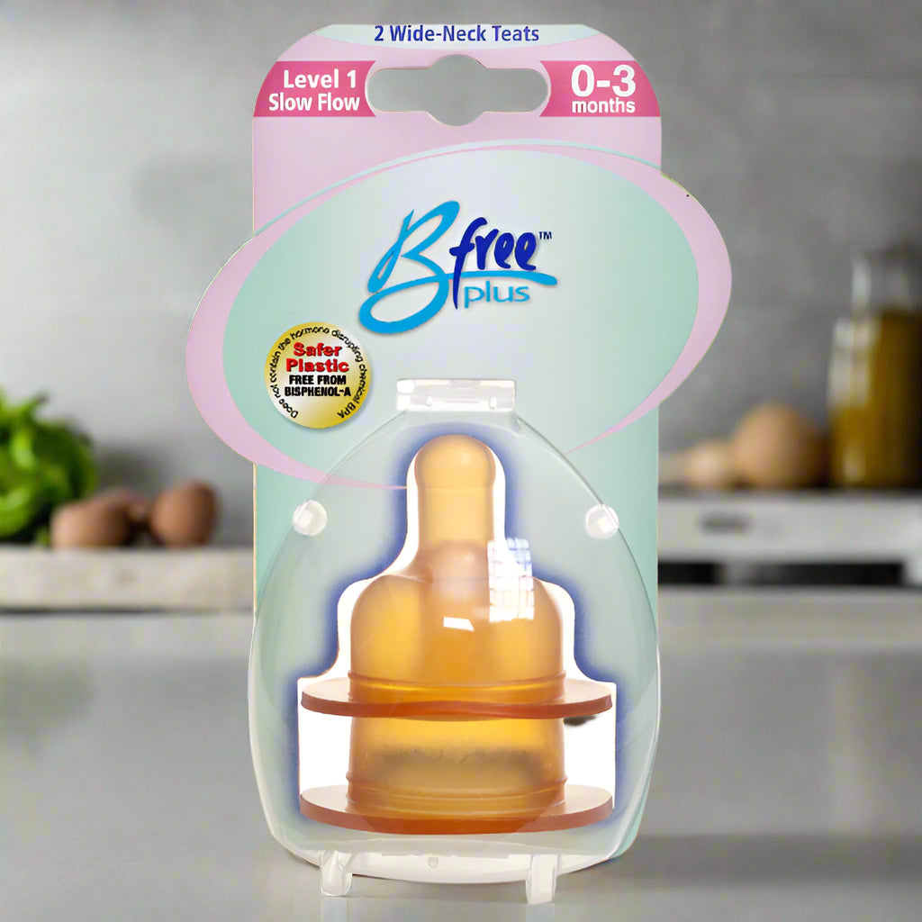 Kids Stage-1 Natural Teat 0-3M Twin Pack