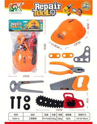 Tool Set Toy Helmet
