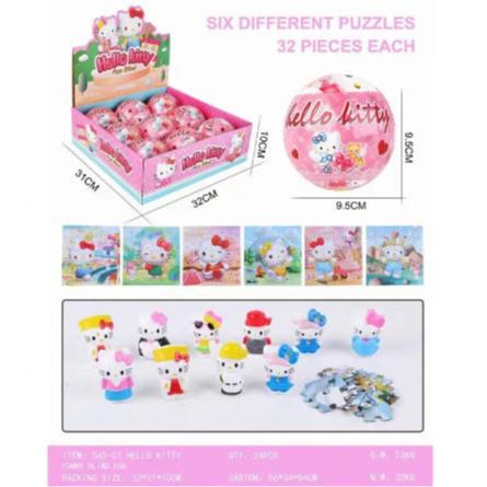 Hello Kitty Puzzle Ball Game