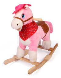 Pink Rocking Horse for Kids
