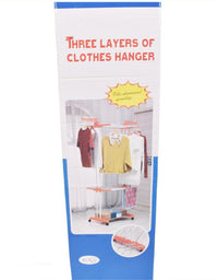 Cloth Cabnet 3 Layers Hanger
