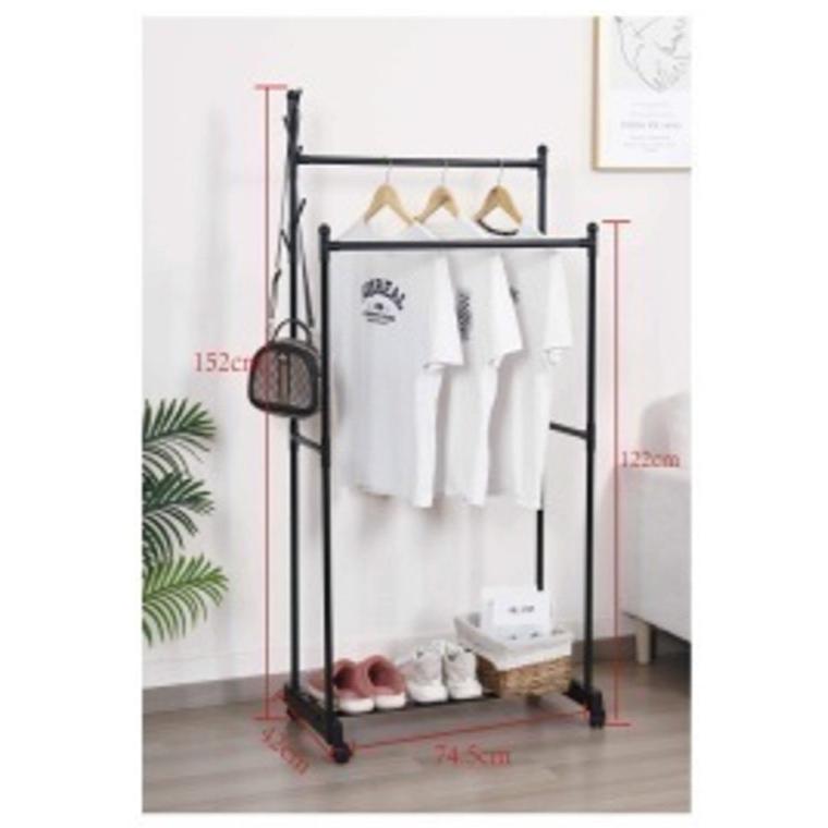 Cloth Hanger 2 Pole-35Kg Load