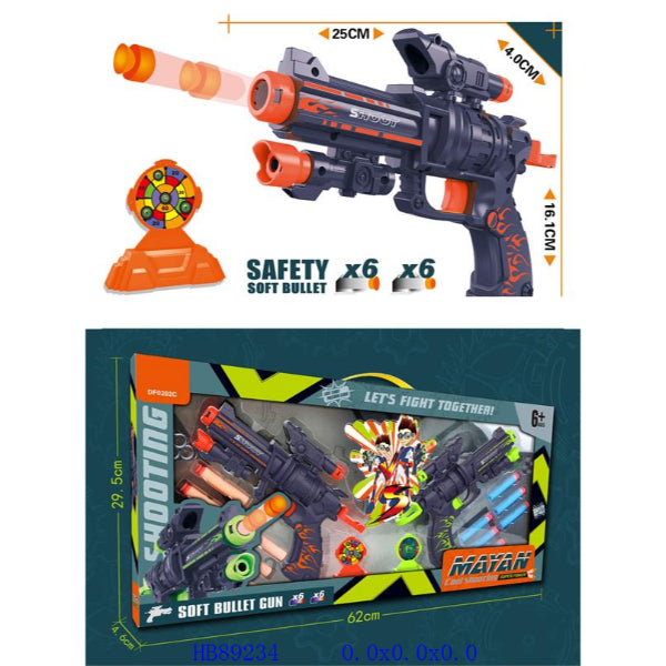 SHOOTING SOFT BULLET GUN TOY