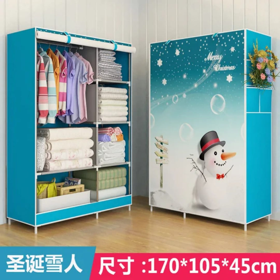 Portable Folding Wardrobe Fa-88105