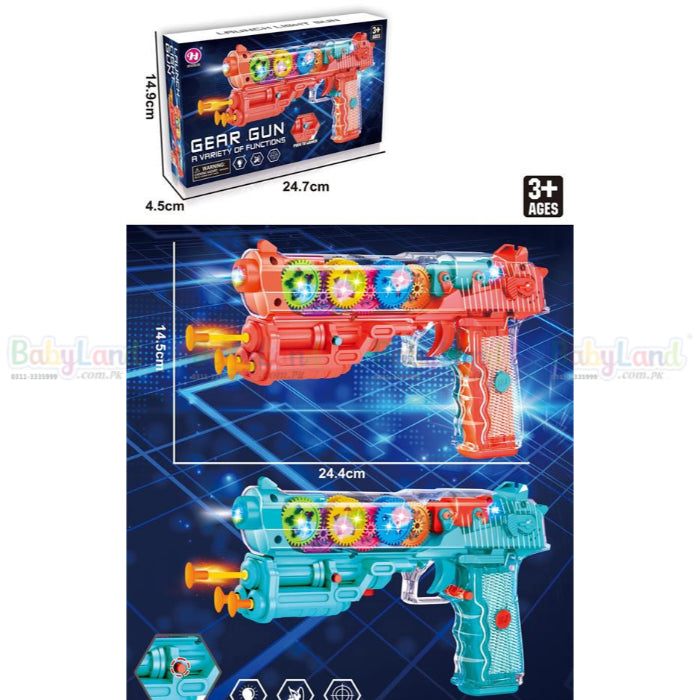 Transparent Gear Toy