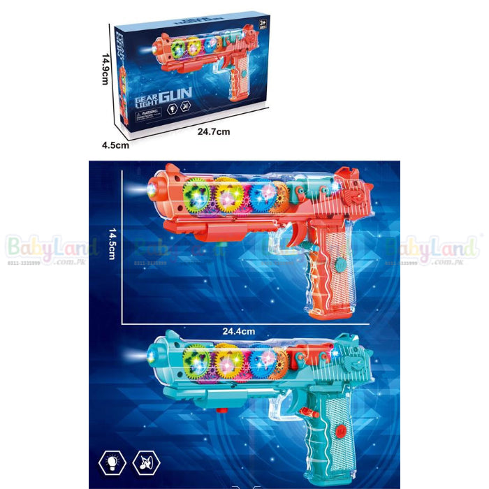 Transparent Gear Toy