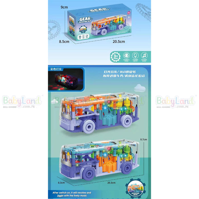 TRANSPARENT GEAR TOY