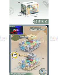 Transparent Gear Toy
