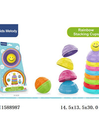 Rainbow Stacking Cups
