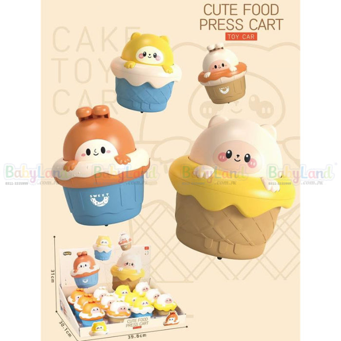 Cute Food Press Cart