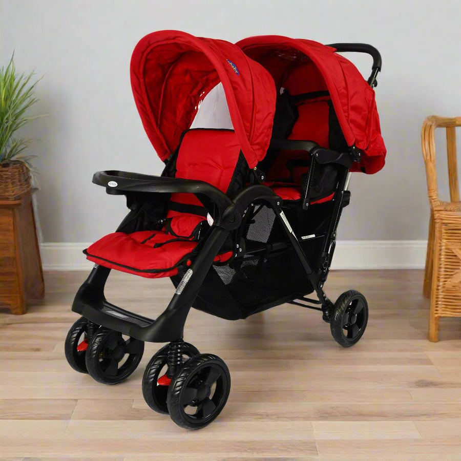 Sky Baby Twin Baby Stroller