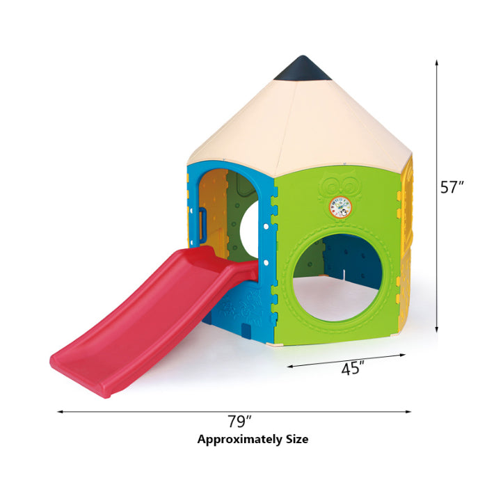 PLAY HOUSE + SLIDE