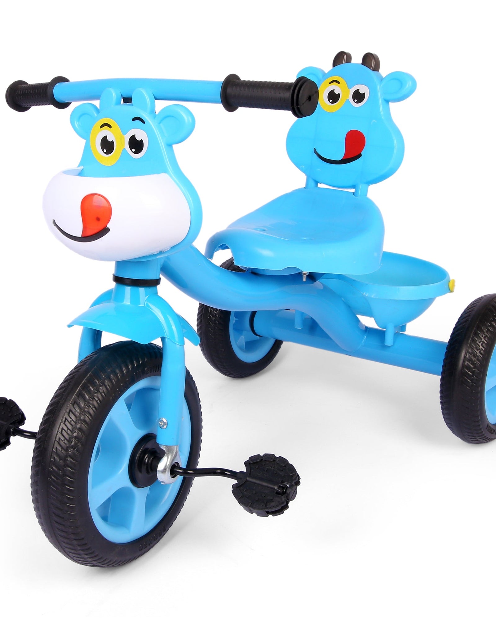 Cartoon Face Kids Tricycle
