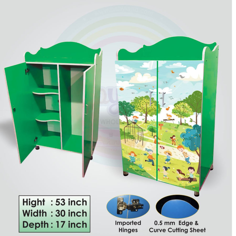 Wooden Almirah Play Ground - Premium Quality Guaranteed (WA-190PLAY GROUND)