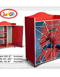 Junior Wooden Almirah Spiderman
