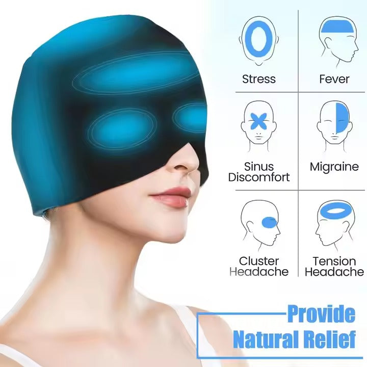 Migraine Ice Head Wrap For Headaches