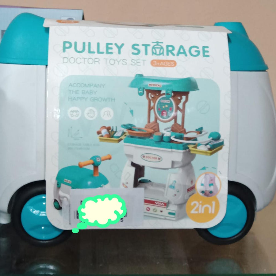 Pully Storage Box Toy