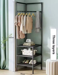 Corner Coat Rack
