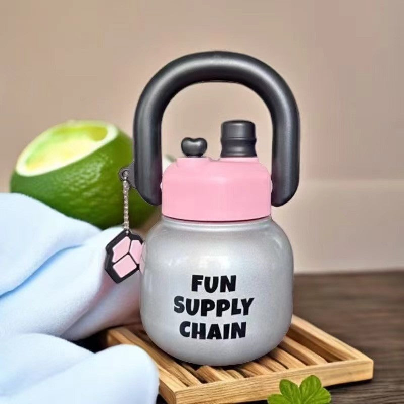 Water Bottle Silver Kattle