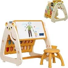 Kids Writing Board & Book Rack