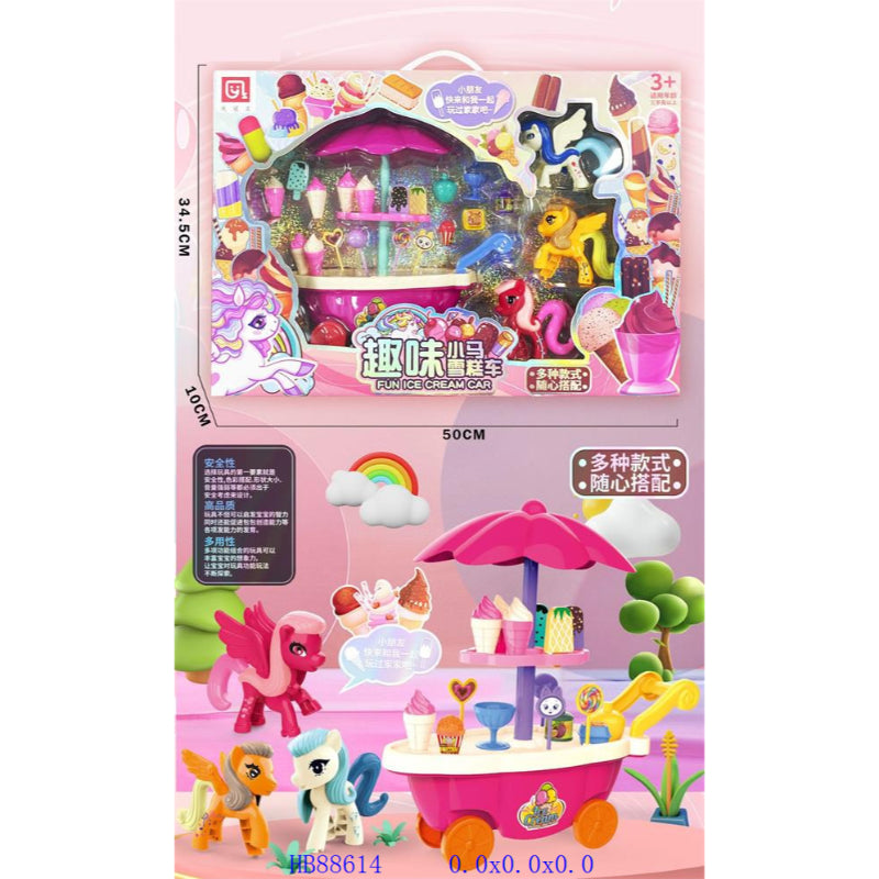 Pony Ice Cream Cart